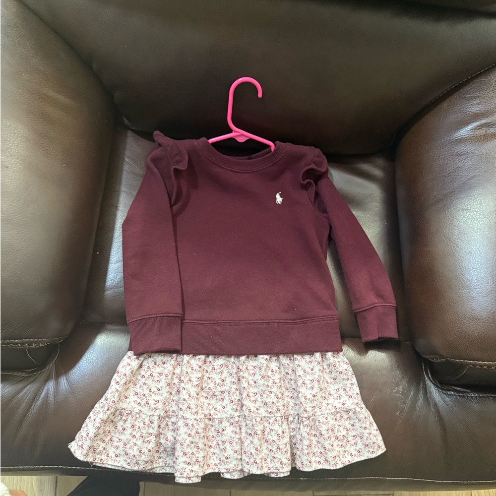 Polo by Ralph Lauren Maroon Kids Sweatshirt